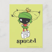 MARVIN DE MARTIAN™-RUIMTE BRIEFKAART (Voorkant)