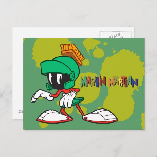 MARVIN DE MARTIAN™ Sneaking Briefkaart (Voorkant / Achterkant)
