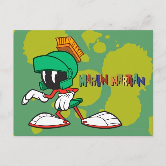MARVIN DE MARTIAN™ Sneaking Briefkaart (Voorkant)