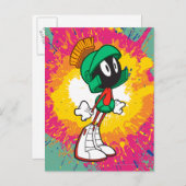 MARVIN DE MARTIAN™ staande op hakken Briefkaart (Voorkant / Achterkant)