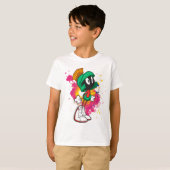 MARVIN DE MARTIAN™ staande op hakken T-shirt (Voorkant volledig)