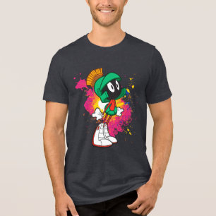 MARVIN DE MARTIAN™ staande op hakken Tri-Blend Shirt