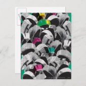 MARVIN DE MARTIAN™-STapelde Briefkaart (Voorkant / Achterkant)