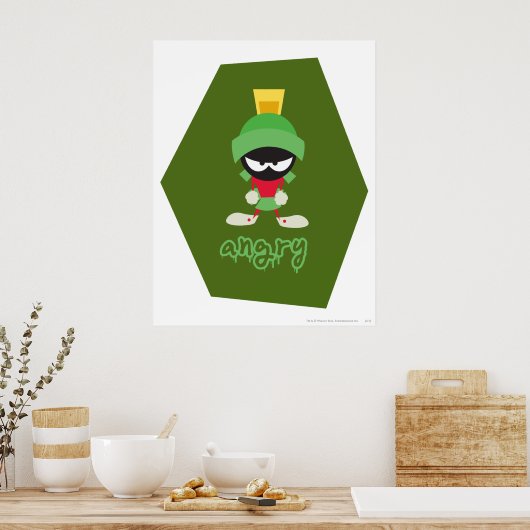 MARVIN DE MARTIAN™ Super Mad Poster (Keuken)