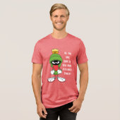 MARVIN DE MARTIAN™-upgrade Tri-Blend Shirt (Voorkant volledig)