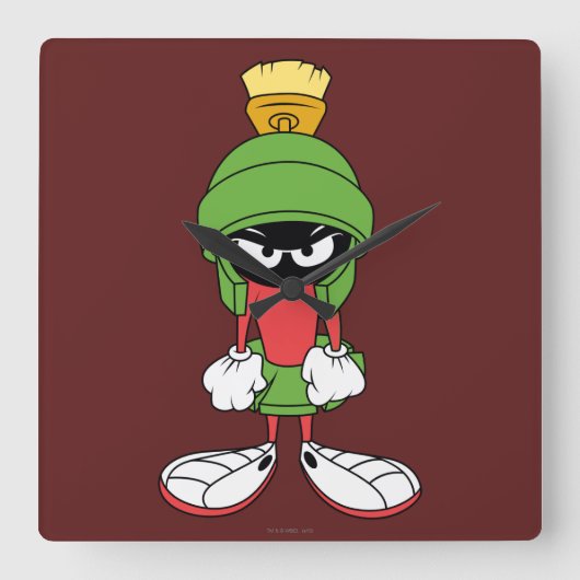MARVIN DE MARTIAN™-upgrade Vierkante Klok (Voorkant)