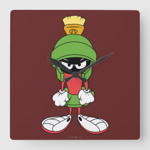 MARVIN DE MARTIAN™-upgrade Vierkante Klok