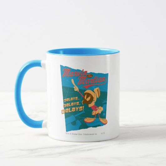 MARVIN DE MARTIAN™ VERTRAGINGEN... VERTRAGINGEN... MOK (Links)