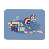 MARVIN DE MARTIAN™ - Vrede op aarde Magneet (Horizontaal)