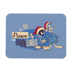 MARVIN DE MARTIAN™ - Vrede op aarde Magneet