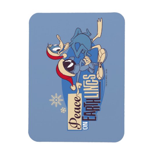 MARVIN DE MARTIAN™ - Vrede op aarde Magneet (Verticaal)