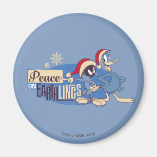 MARVIN DE MARTIAN™ - Vrede op aarde Magneet