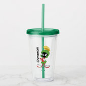 MARVIN DE MARTIAN™ | Wapengewassen Acryl Drinkbeker (Voorkant)