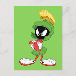 MARVIN DE MARTIAN™   Wapengewassen Briefkaart