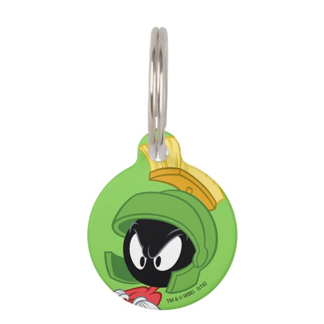 MARVIN DE MARTIAN™ | Wapengewassen Huisdierpenning (Voorkant)