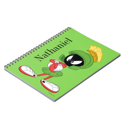 MARVIN DE MARTIAN™ | Wapengewassen Notitieboek (Linkerzijde)