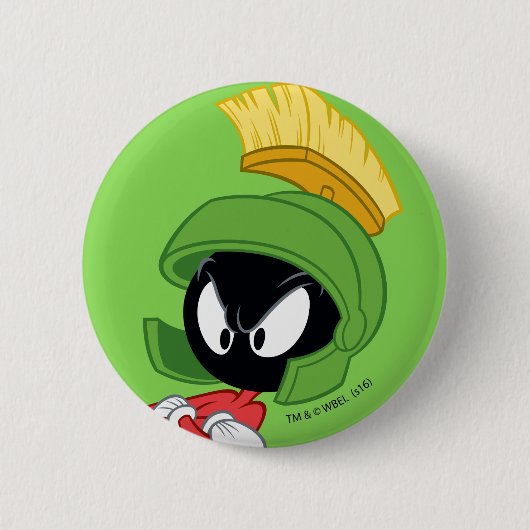 MARVIN DE MARTIAN™ | Wapengewassen Ronde Button 5,7 Cm (Voorkant)