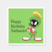 MARVIN DE MARTIAN™ | Wapengewassen Servetten (Voorkant)