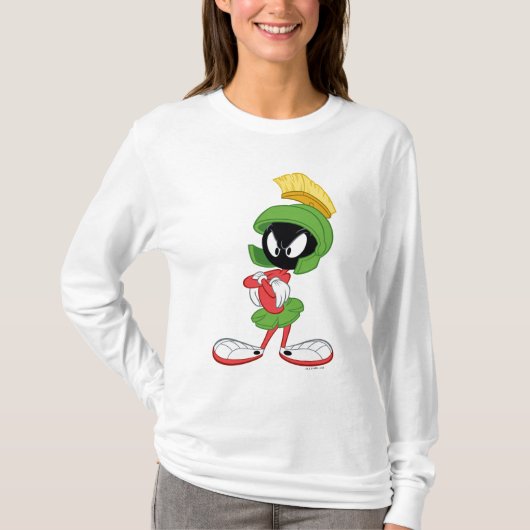 MARVIN DE MARTIAN™ | Wapengewassen T-shirt (Voorkant)