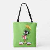MARVIN DE MARTIAN™ | Wapengewassen Tote Bag (Achterkant)
