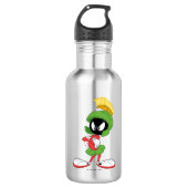 MARVIN DE MARTIAN™ | Wapengewassen Waterfles (Voorkant)