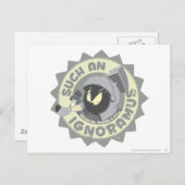 MARVIN DE MARTIAN™ ZO'N Ignoramus Briefkaart (Voorkant / Achterkant)