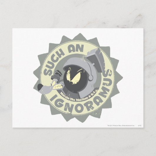 MARVIN DE MARTIAN™ ZO'N Ignoramus Briefkaart (Voorkant)