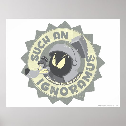 MARVIN DE MARTIAN™ ZO'N Ignoramus Poster (Voorkant)