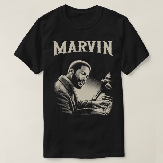 Marvin Gaye 1 T-shirt (Design voorkant)