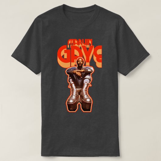 Marvin Gaye Aint Geen platform laarzen hoog genoeg T-shirt (Design voorkant)