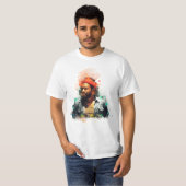 marvin gaye Art retro T-shirt (Voorkant volledig)