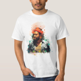 marvin gaye Art retro T-shirt