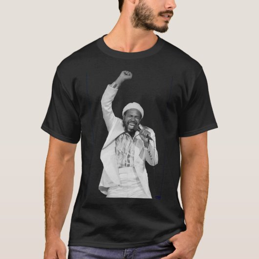 Marvin Gaye In Concert 2 T-shirt (Voorkant)
