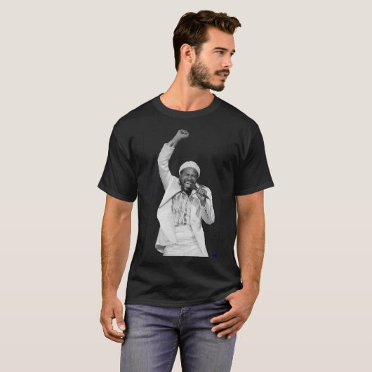 Marvin Gaye In Concert 2 T-shirt (Voorkant volledig)