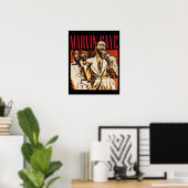 Marvin Gaye Poster (Thuiskantoor)