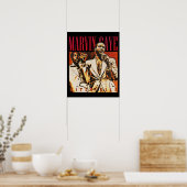 Marvin Gaye Poster (Keuken)