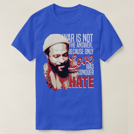 Marvin Gaye Quote T-shirt (Design voorkant)