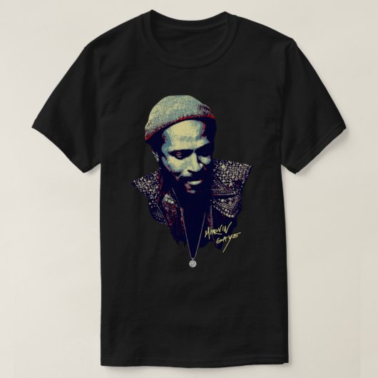 MARVIN GAYE T-SHIRT (Design voorkant)