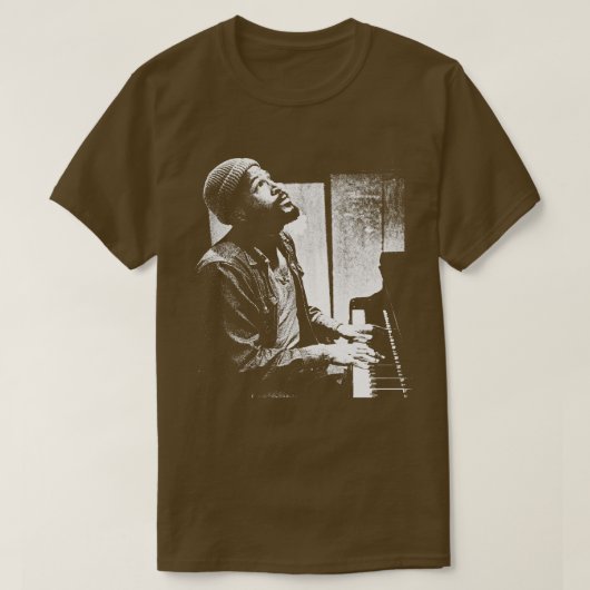 Marvin Gaye Telefoon Case T-shirt (Design voorkant)