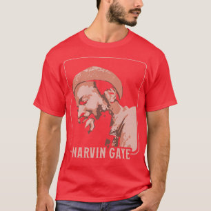 Marvin Gaye Vintage 70s Stijl T-shirt