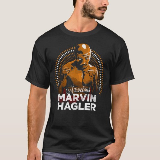 MARVIN HAGLER Essential T-shirt (Voorkant)