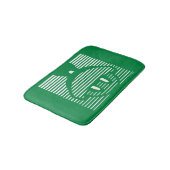 MARVIN HET MARTIAN™ Gestreept pictogram Badmat (Gekanteld)