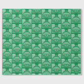 MARVIN HET MARTIAN™ Gestreept pictogram Cadeaupapier (Vlak)