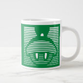 MARVIN HET MARTIAN™ Gestreept pictogram Grote Koffiekop (Rechts)
