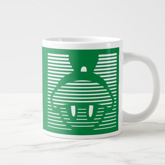 MARVIN HET MARTIAN™ Gestreept pictogram Grote Koffiekop (Rechts)