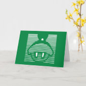 MARVIN HET MARTIAN™ Gestreept pictogram Kaart (Gele Bloem)