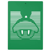 MARVIN HET MARTIAN™ Gestreept pictogram Klembord (Achterkant)
