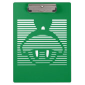 MARVIN HET MARTIAN™ Gestreept pictogram Klembord (Voorkant)