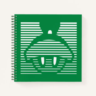 MARVIN HET MARTIAN™ Gestreept pictogram Notitieboek