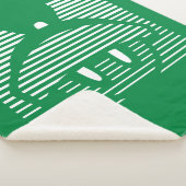 MARVIN HET MARTIAN™ Gestreept pictogram Sherpa Deken (3/4)